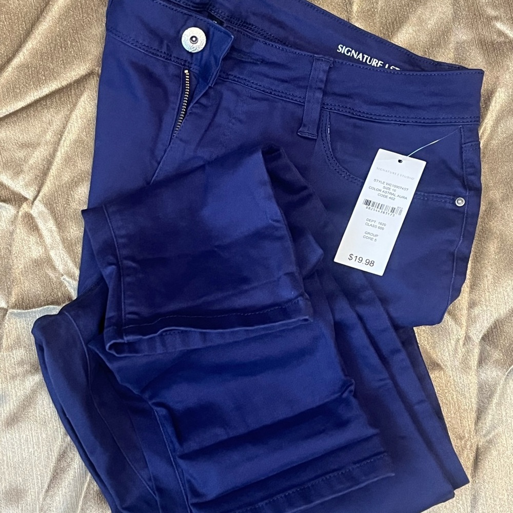 Signature Studio Midnight Blue Skinny Jeans